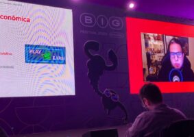 Marcos Venturelli posta nas redes palestra anti-blockchain no BIG Festival 2022