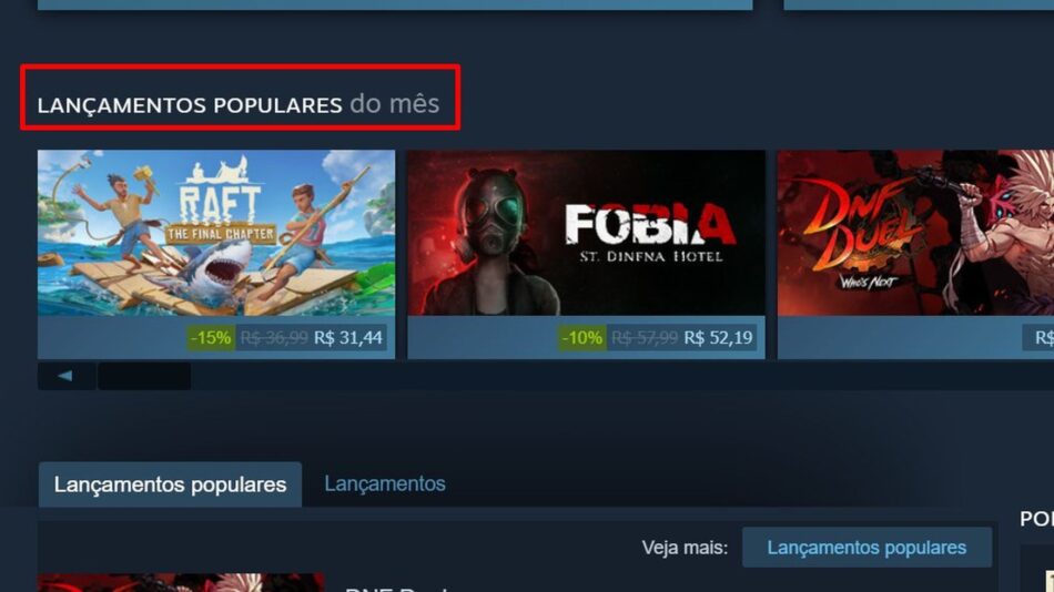 Fobia, jogo brasileiro, entra na lista de lançamentos populares de junho no Steam