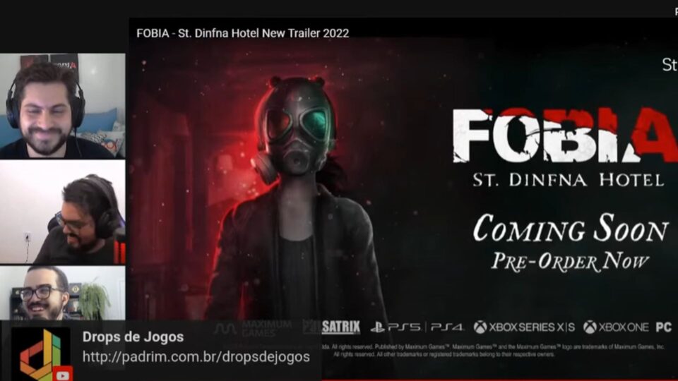 Drops de Jogos entrevista os desenvolvedores de Fobia St. Dinfna Hotel