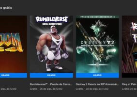 Epic Games Store solta jogos Doom 64, Rumbleverse e pacote de Destiny 2 de graça