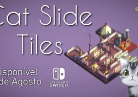 Jogo brasileiro Cat Slide Tiles chega ao Switch em 11 de agosto