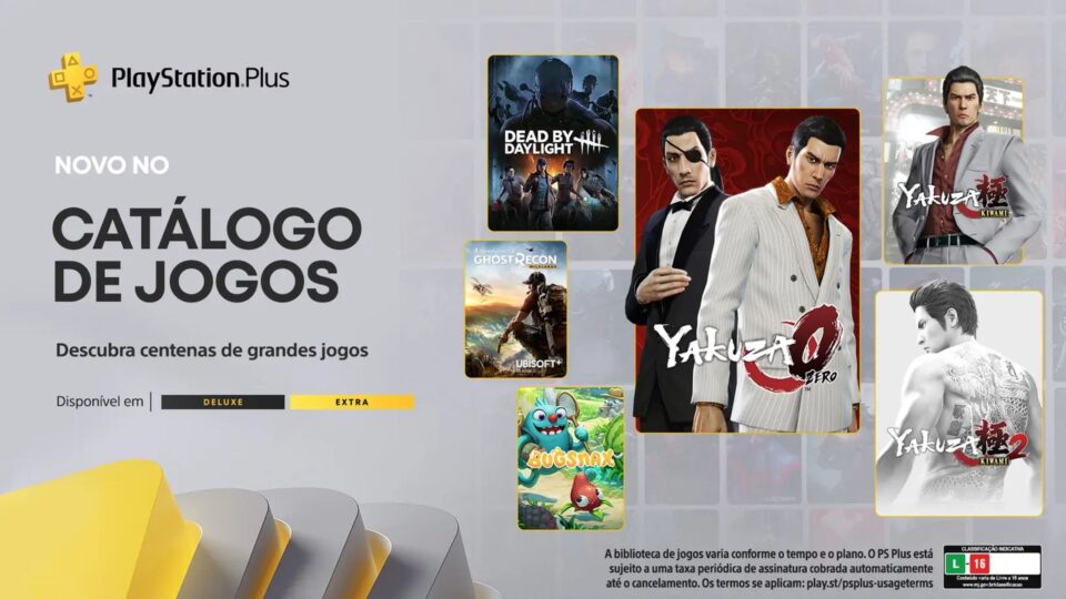 Saiba novos jogos disponíveis na PlayStation Plus em agosto
