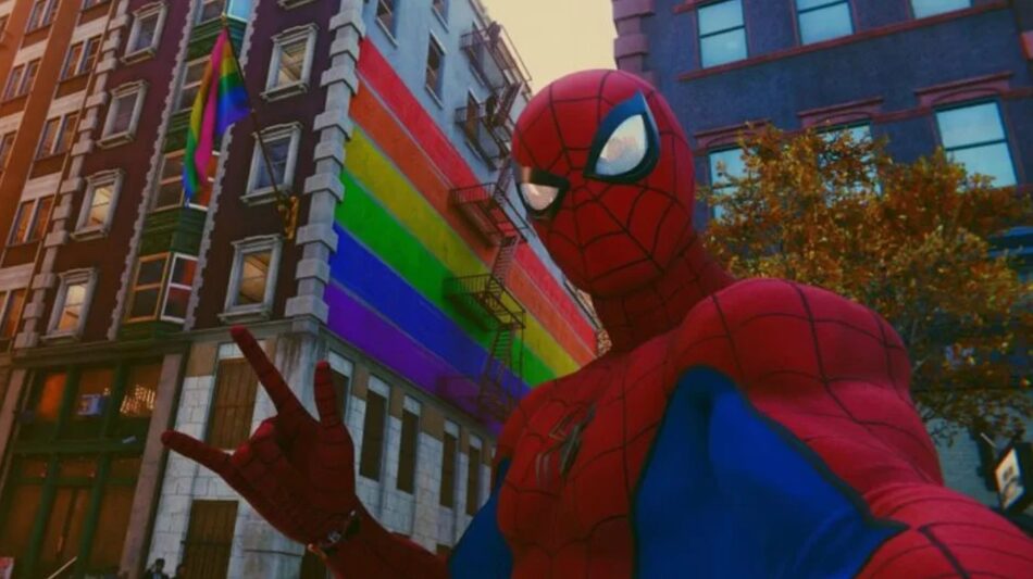 Nexus Mods tira mod que bane bandeiras de LGBTQI+ em Spider-Man Remastered