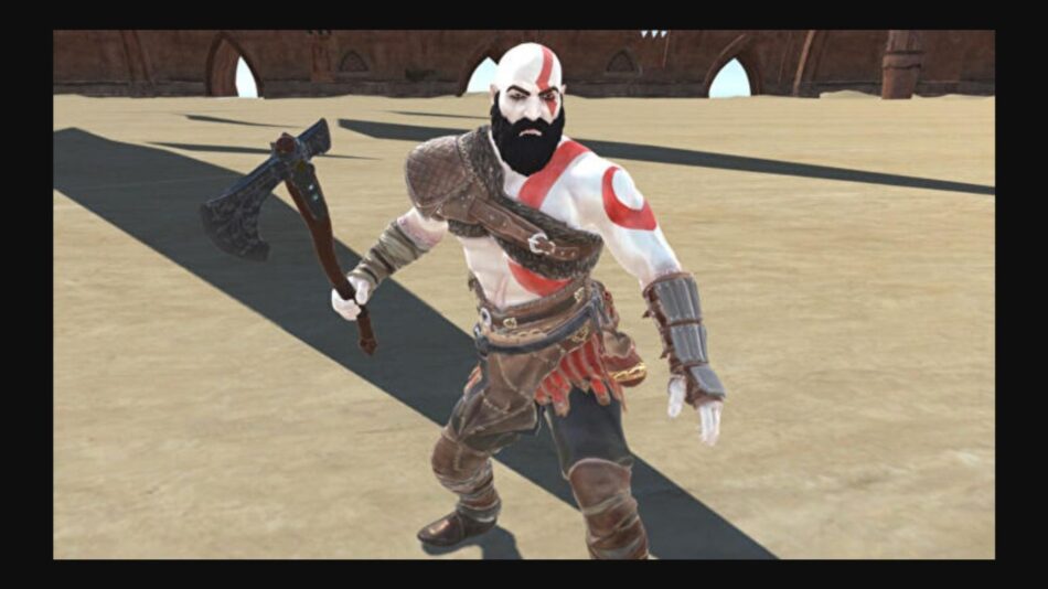 Versão 'paralela' de God of War surge em loja da Xbox