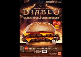 Burger King Japan traz novo cheeseburger inspirado em Diablo Immortal