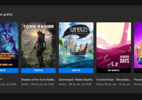 Epic Games Store solta jogos Knockout City, Shadow of the Tomb Raider e Submerged de graça