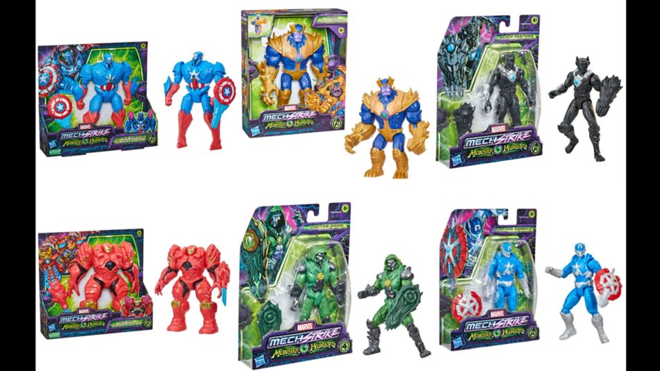 Heróis da Marvel ganham nova roupagem em linha de brinquedos Hasbro de 2022
