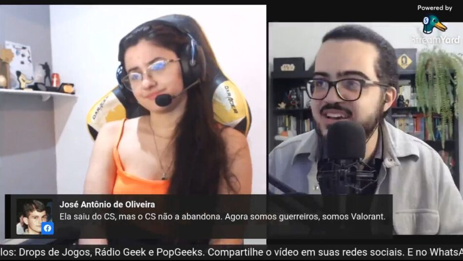 Bibizinha explica como virou uma das maiores pro-players do Brasil na Rádio Geek