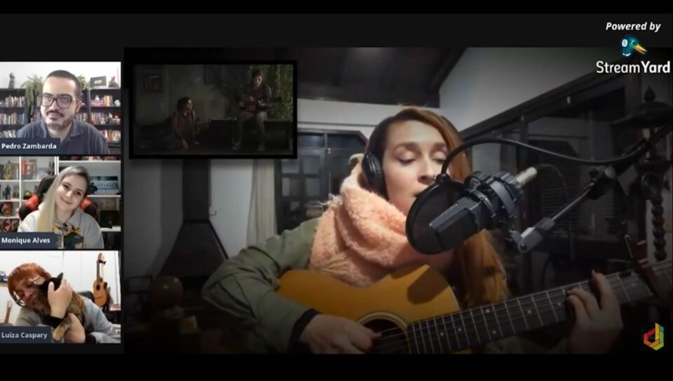 Luiza Caspary, dubladora de Ellie em Last of Us, canta Take On Me