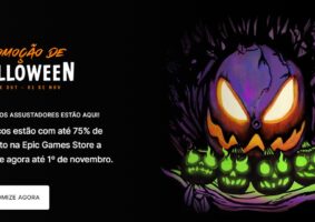Epic Games faz promoção de Halloween com até 75% de desconto