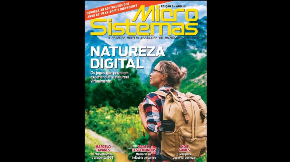 Edição da revista Micro Sistemas sobre indies brasileiros estará na BGS 2022