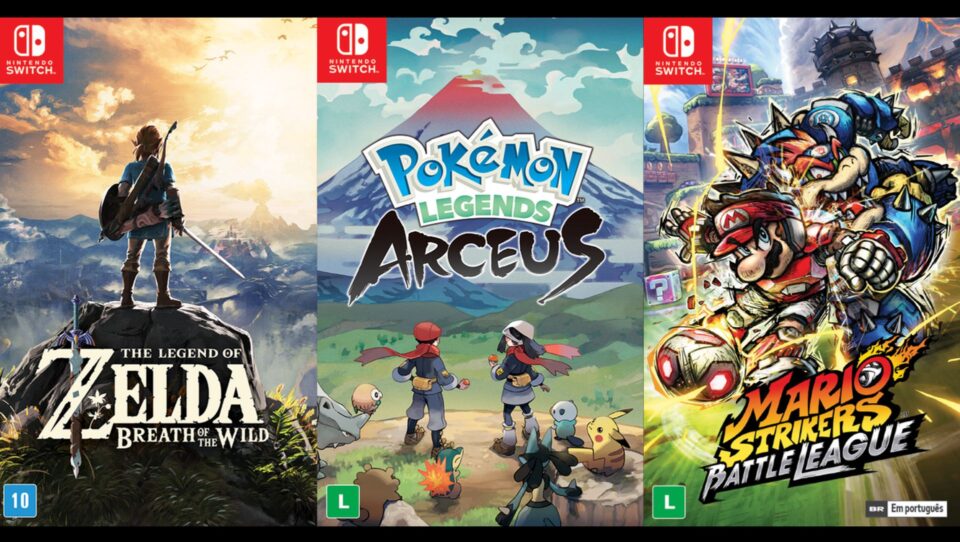 Pokémon Legends: Arceus, Jogos para a Nintendo Switch, Jogos