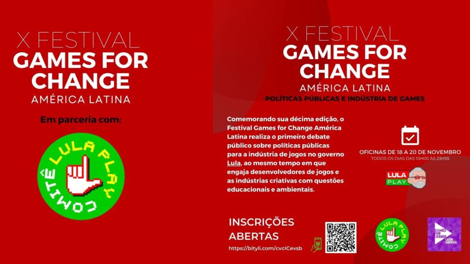 Festival de games celebra o Dia da Consciência Negra no Brasil e a cartilha Lula Play