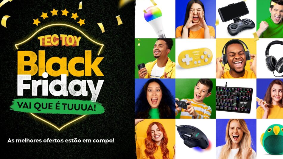 Black Friday: TecToy oferece descontos de até 50% em novembro