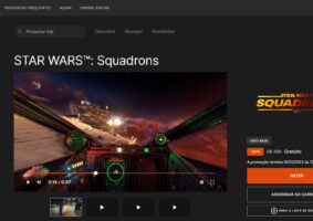 Epic Games Store solta o jogo STAR WARS Squadrons de graça