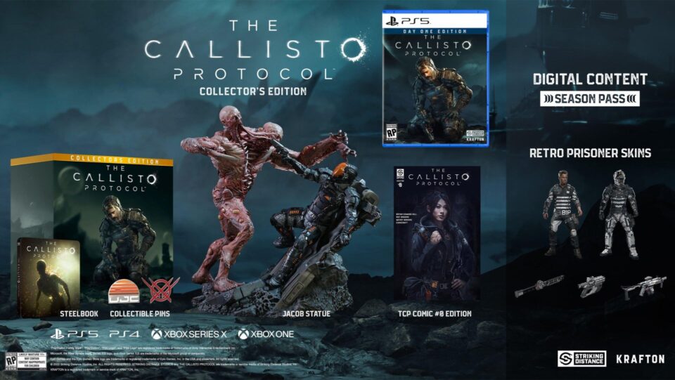 The Callisto Protocol Day One Edition Ps4 (Novo) (Jogo Mídia Física) -  Arena Games - Loja Geek