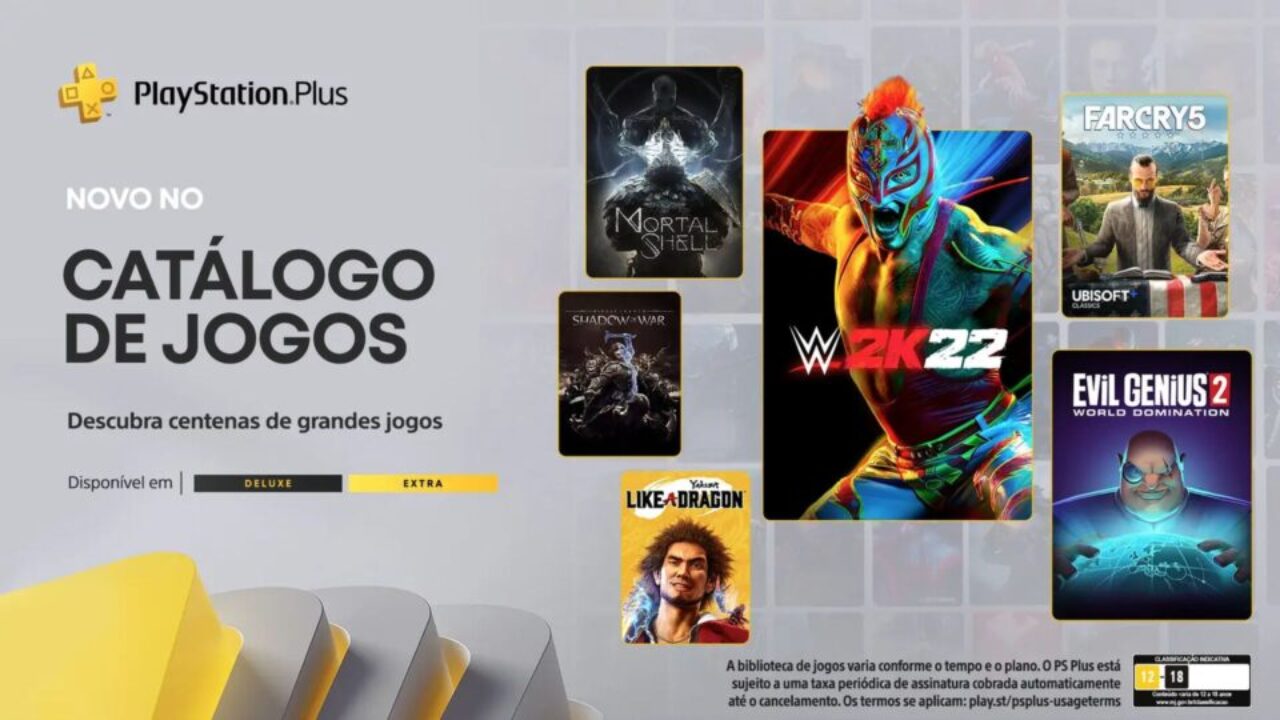 NV99  Veja os novos jogos da PS Plus Extra e Deluxe em maio de