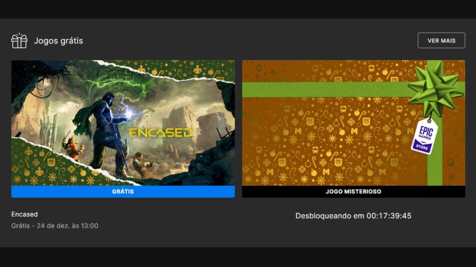 Epic Games Store dá jogos de graça diariamente por 15 dias; Dishonored e  Eximius são o décimo quinto - Drops de Jogos