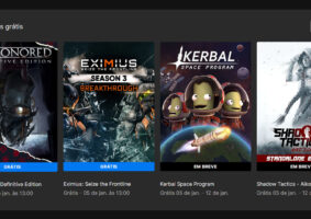 Epic Games Store dá jogos de graça diariamente por 15 dias; Dishonored e Eximius são o décimo quinto