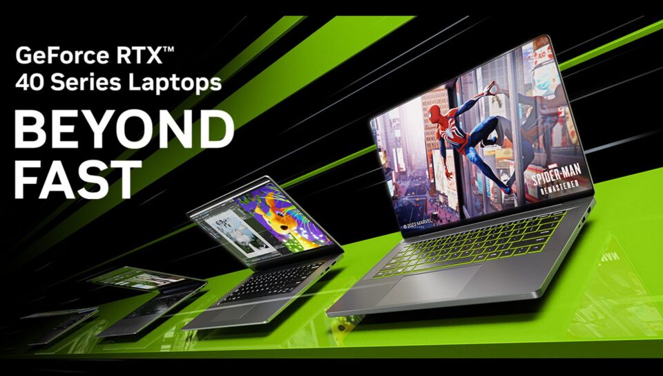 NVIDIA lança notebooks com novas GPUs GeForce RTX Série 40