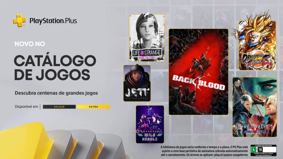 PlayStation Plus: confira os jogos que entram no catálogo dos planos Extra e Deluxe em janeiro