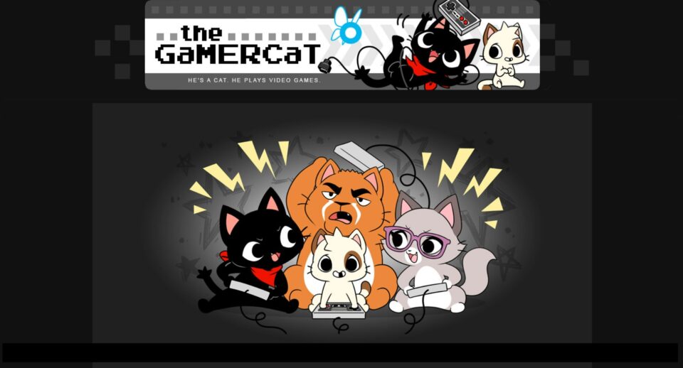 The Gamer Cat: Quadrinhos para fãs de games e felinos - Drops de Jogos