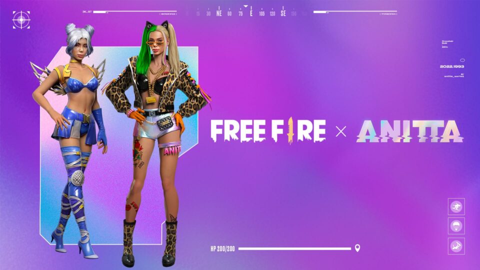 Como resgatar a Anitta no Free Fire? Veja eventos, skins e mais itens