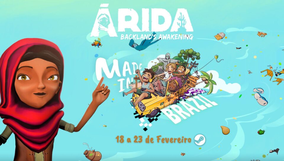 Grande promoção de games brasileiros na Steam inclui o jogo Árida