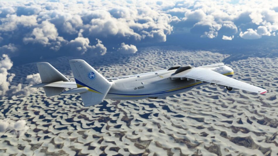 Microsoft Flight Simulator introduz a aeronave mais pesada do mundo, o Antonov