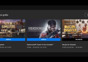Epic Games Store solta os jogos City of Gangsters e Dishonored: Death of the Outsider de graça