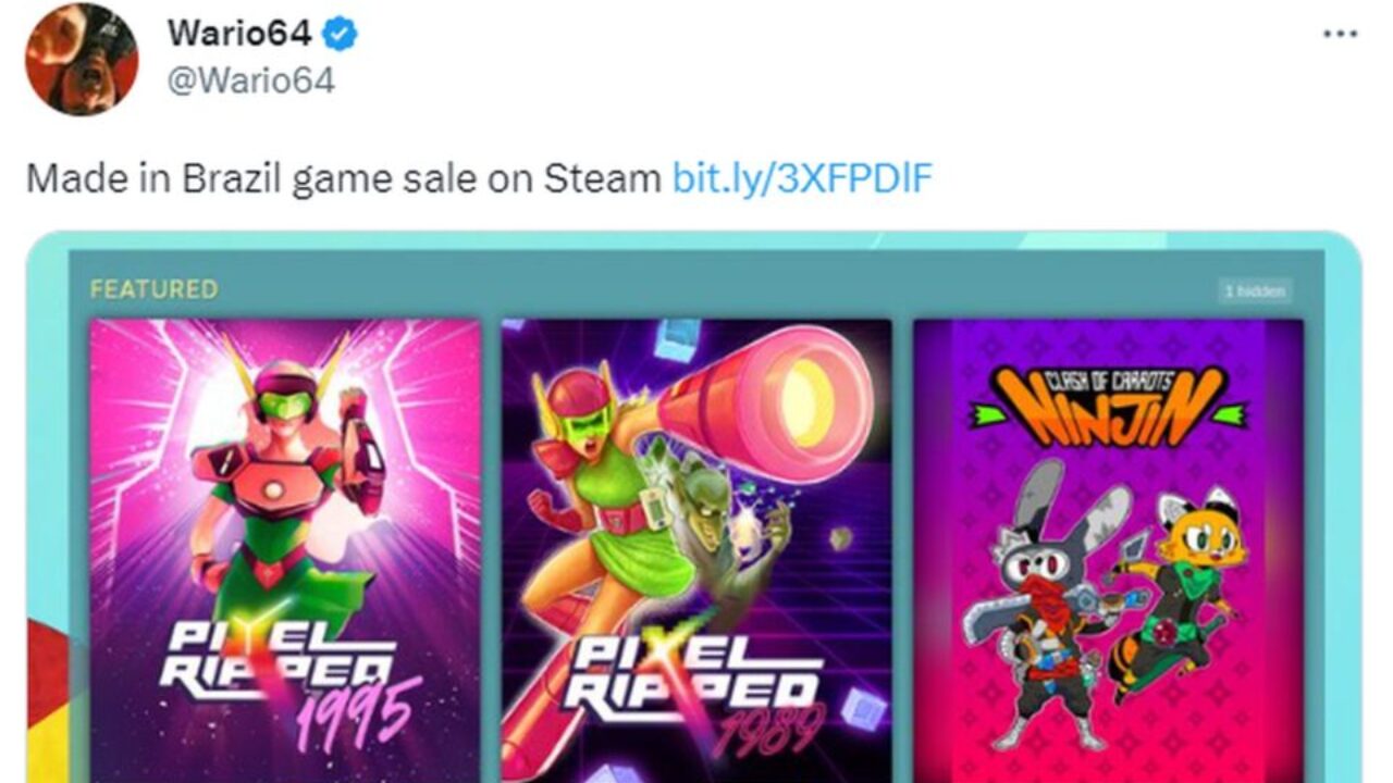 Made in Brazil Sale, promoção de jogos indie brasileiros no Steam, começa -  Drops de Jogos
