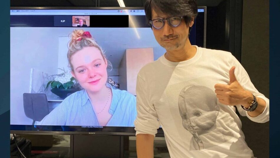 Elle Fanning e Kojima no podcast