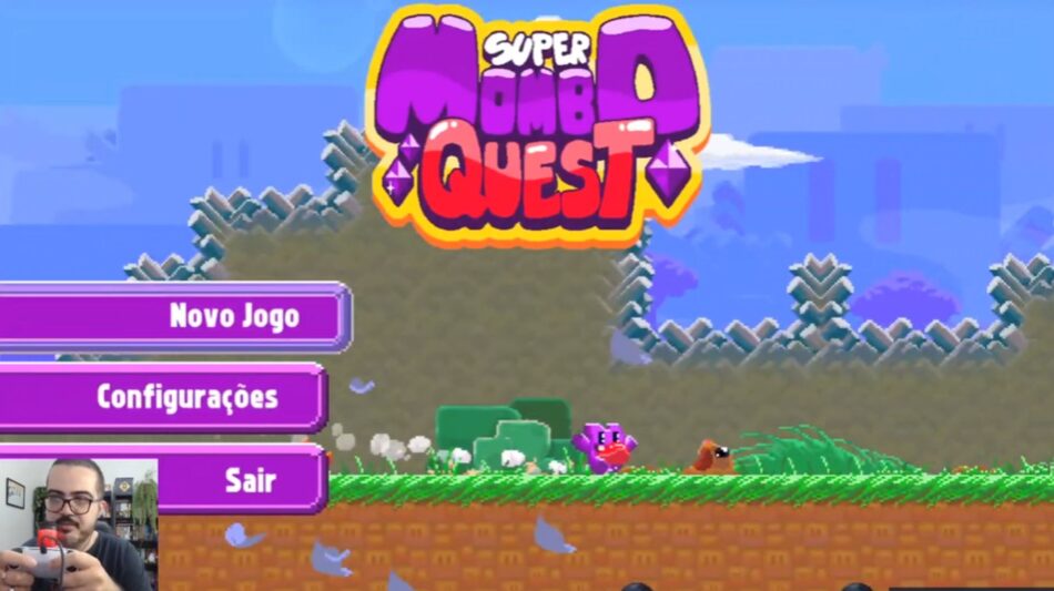 Jogamos o game indie brasileiro Super Mombo Quest no canal de Bemvindo Sequeira