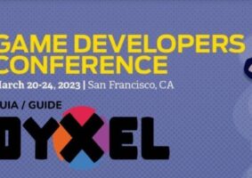Dyxel, em parceria com Drops de Jogos, divulga sua agenda na GDC 2023