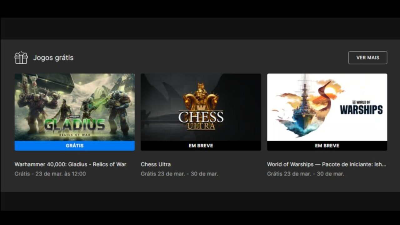 Epic Games Store solta os jogos Chess Ultra e World of Warships de graça -  Drops de Jogos
