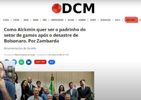 Cultura dos Videogames aborda Alckmin querendo se aproximar do setor de jogos