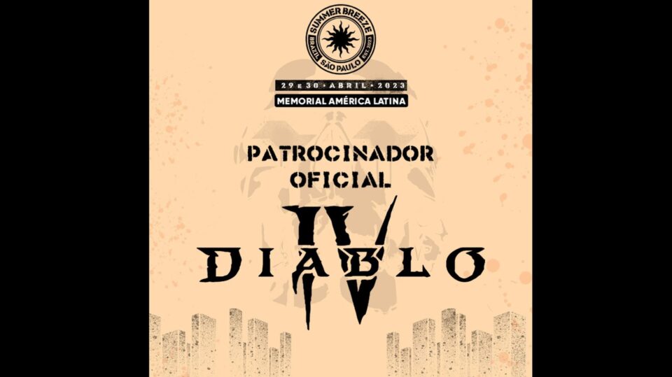 Diablo IV marca presença no festival de rock Summer Breeze São Paulo
