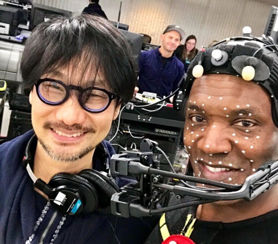 Hideo Kojima e Tommie Earl Jenkins. Foto: Reprodução/Instagram