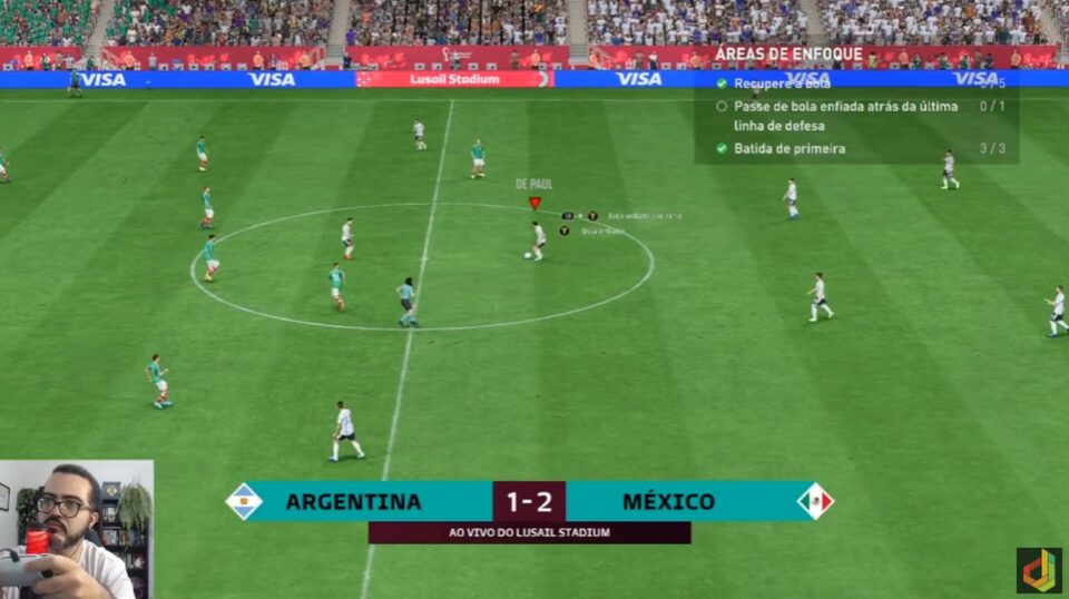 Curtindo FIFA 23 com a Argentina e simulando a Copa