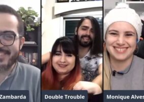 Entrevista com o casal Double Trouble sobre produção de conteúdo