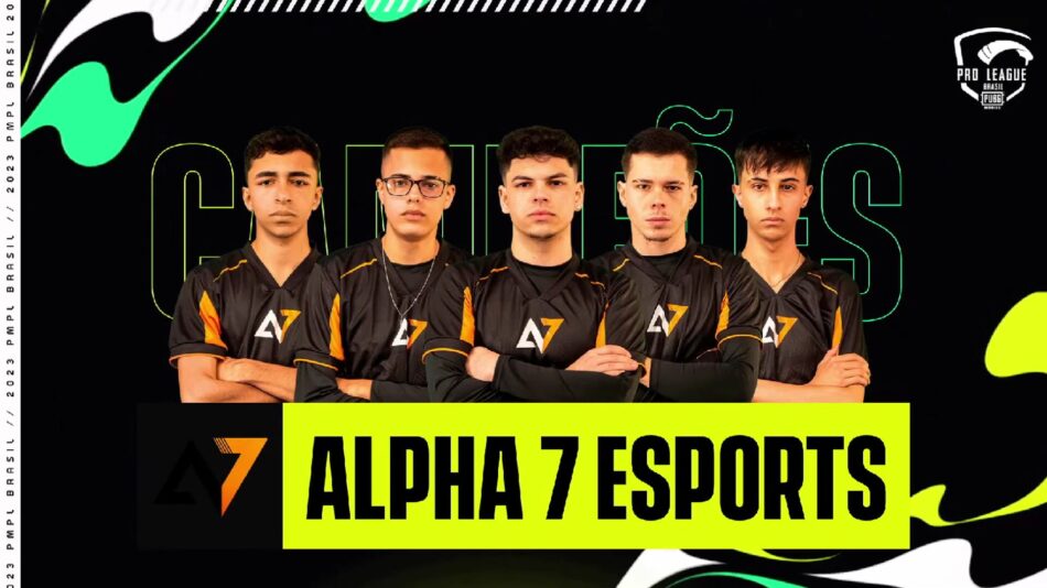 Alpha 7 vence PUBG MOBILE Pro League Brasil Spring 2023 e leva R$ 43 mil