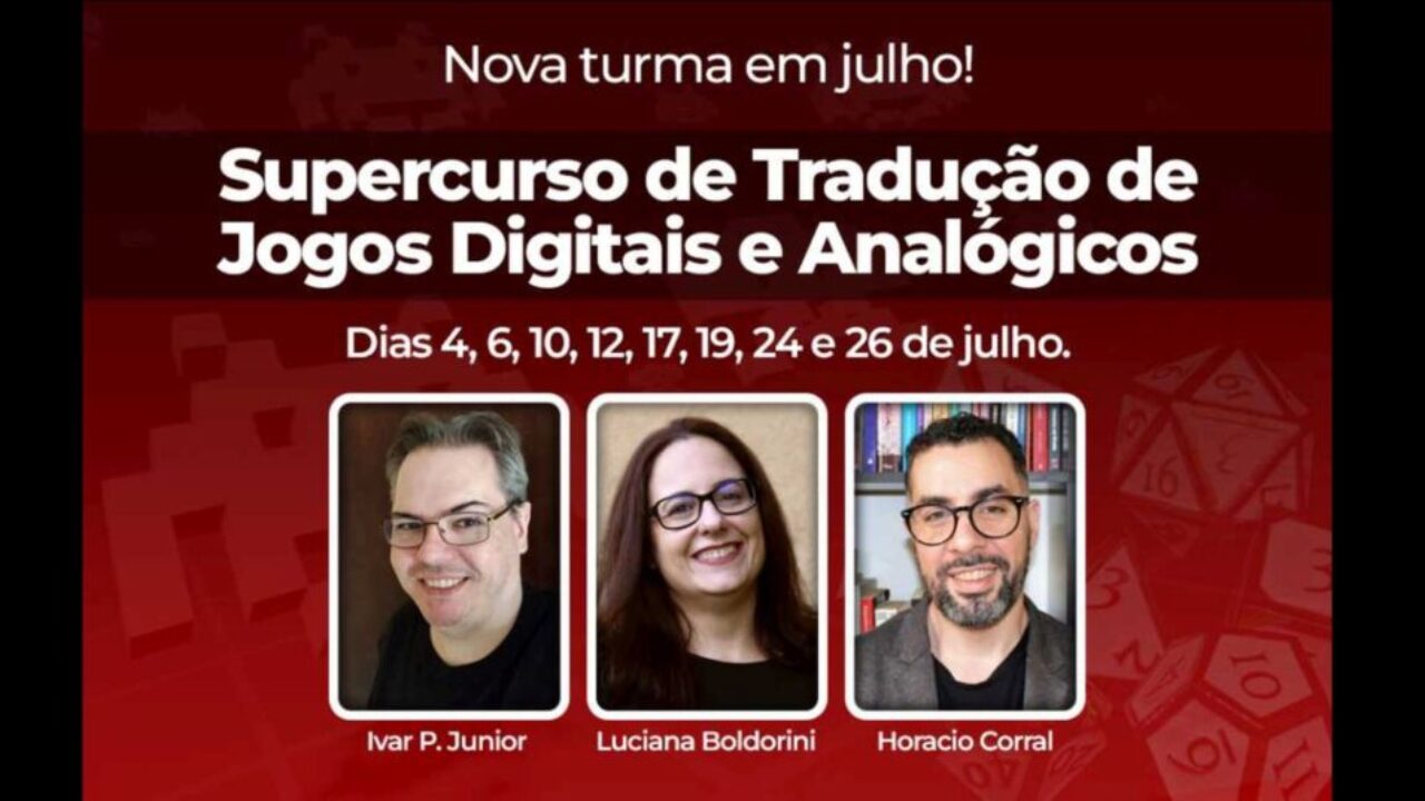 Curso de introdução à tradução de jogos digitais - Escola de