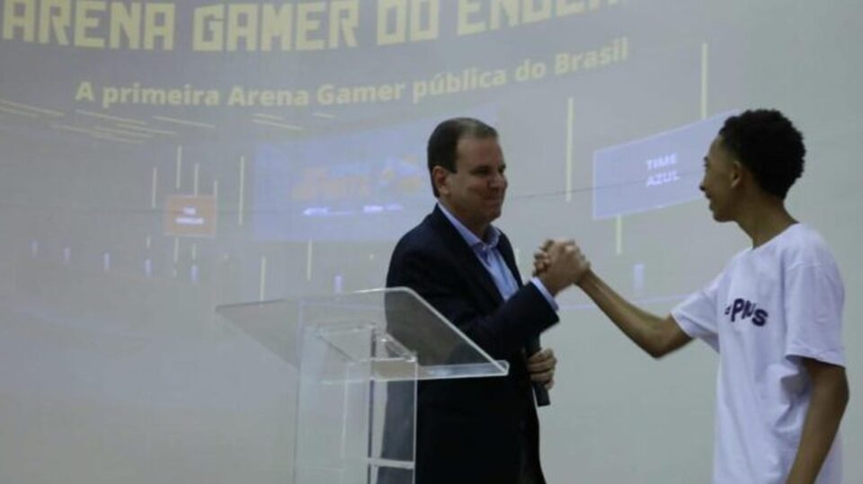 Prefeito do Rio, Eduardo Paes anuncia arena gamer