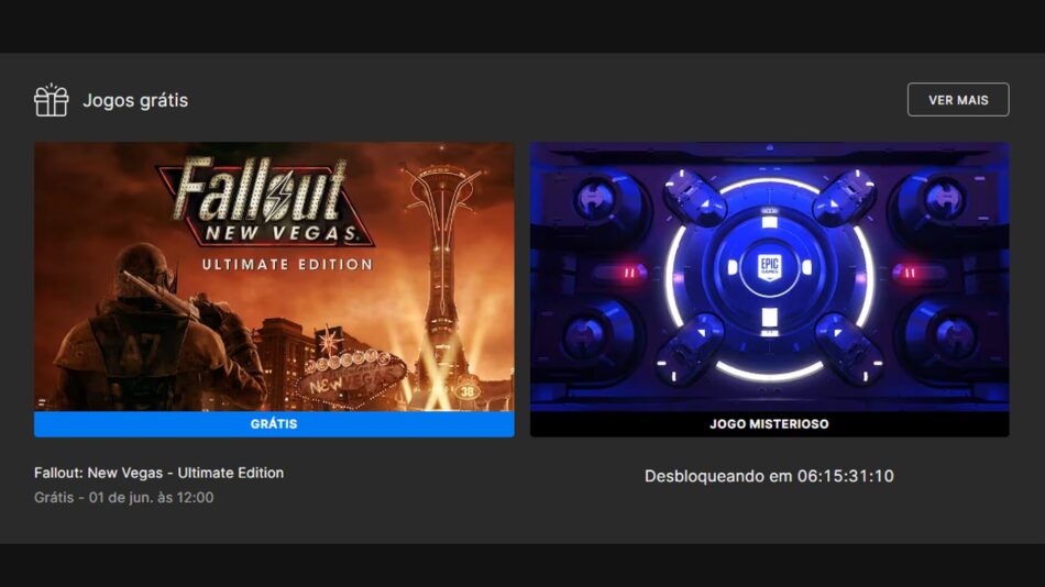 Epic Games Store solta o jogo Fallout: New Vegas - Ultimate Edition de graça