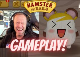 Tiago Leifert e DX Gameworks fazem parceria no jogo Hamster On Rails em apoio ao GRAAC