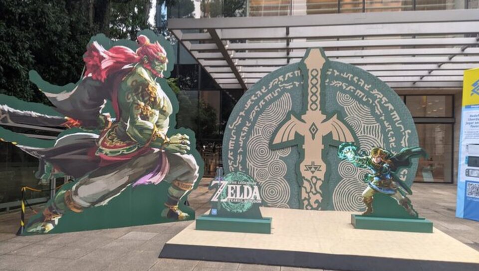 The Legend of Zelda: Tears of the Kingdom ganha ativação em São Paulo