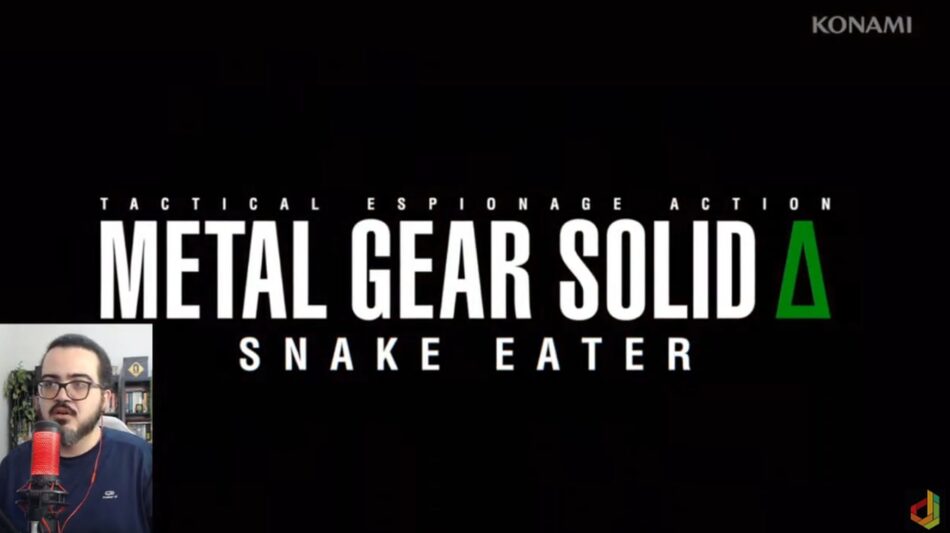 Live Cultura dos Videogames aborda PlayStation Showcase e Metal Gear Solid Delta