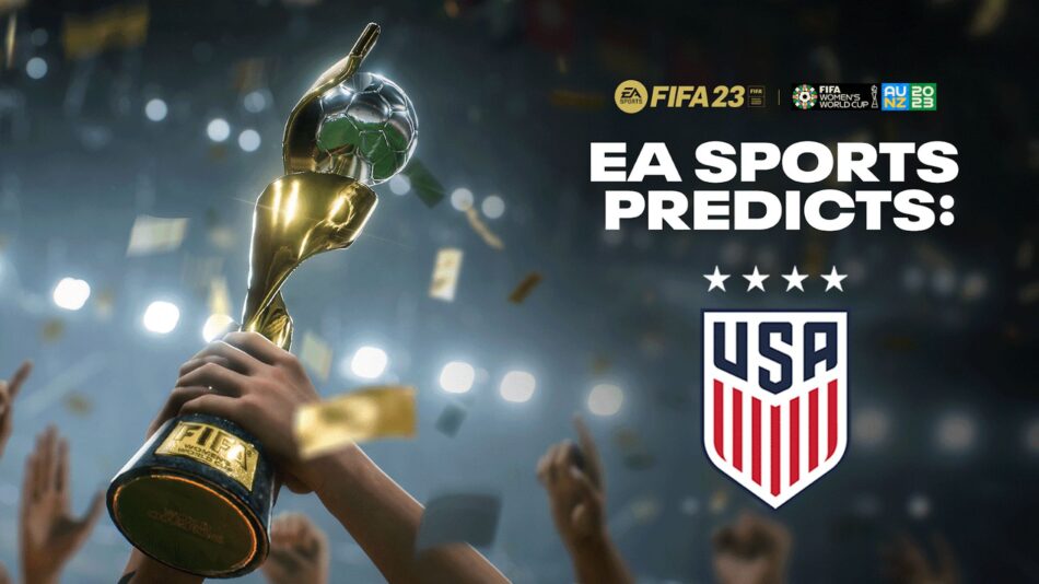 EA prevê que os EUA vão levantar a taça da FIFA Women's World Cup 2023