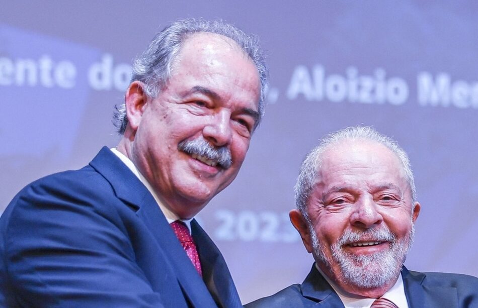 Mercadante e Lula. Foto: Ricardo Stuckert/Presidência da República