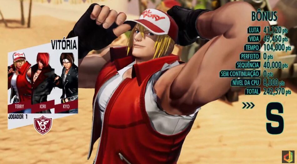 Terry em The King of Fighters XV
